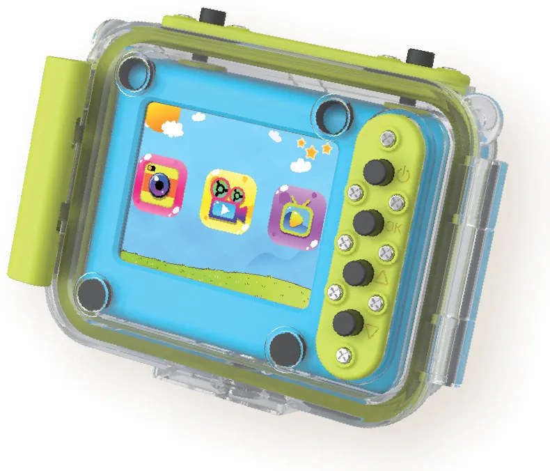 Φωτογραφική μηχανή Kiddoboo Action Camera Splash Yellow