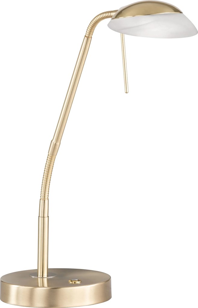 Επιτραπέζιο φωτιστικό γραφείου F&H Pool TW-Ορείχαλκος