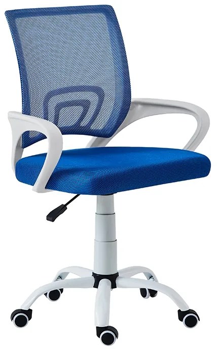 A1850 SW ΛΕΥΚΟ/ΜΠΛΕ MESH ΠΟΛΥΘΡΟΝΑ ΓΡΑΦΕΙΟΥ 62Χ52Χ43-84/50-93εκ. ZITA PLUS 62Χ52Χ43-84/50-93εκ.