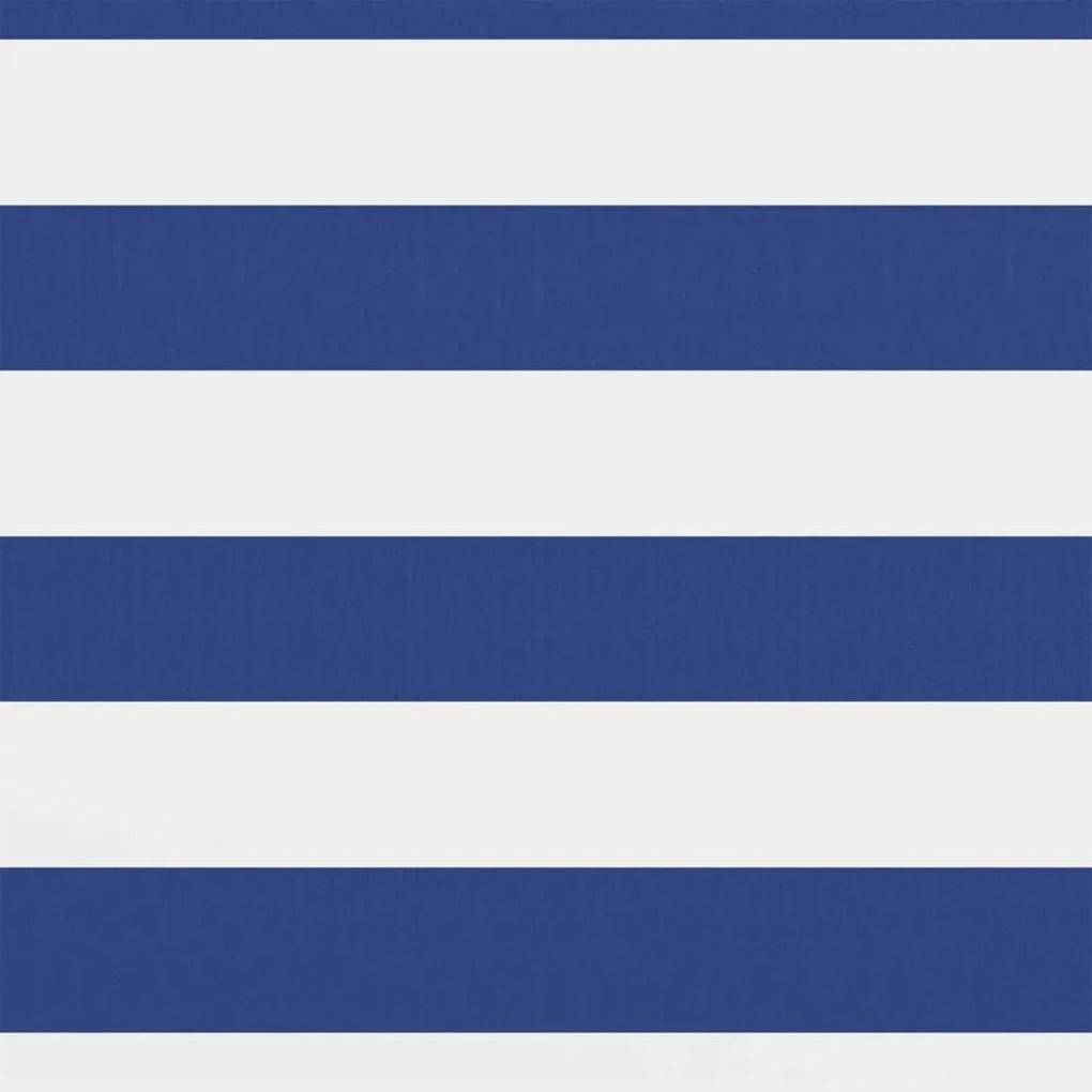 Διαχωριστικό Βεράντας Λευκό/Μπλε 90 x 500 εκ. Ύφασμα Oxford - Πολύχρωμο