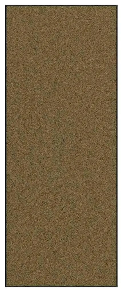 vidaXL Χαλάκι Εξώπορτας Καφέ και Μαύρο 120 x 300 cm Πολυαμίδιο και PVC