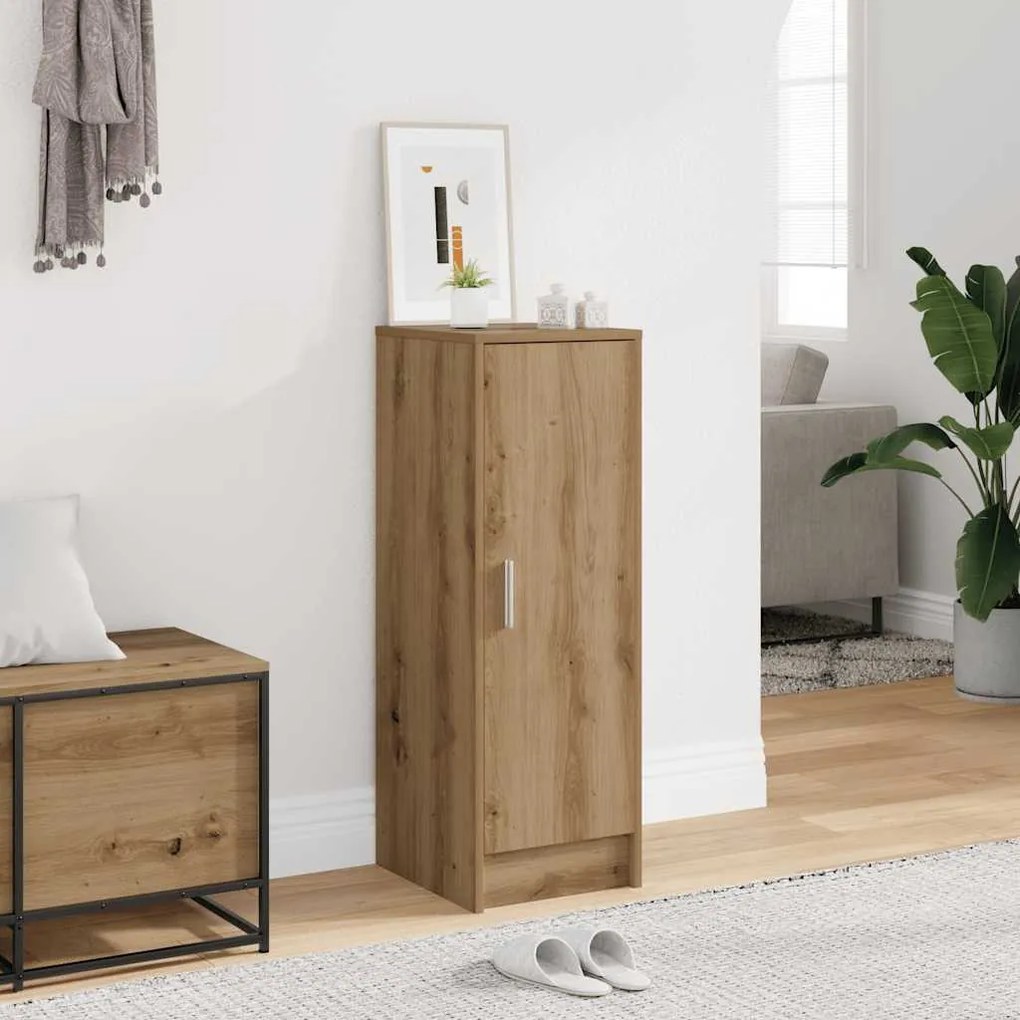 vidaXL Ντουλάπι παπουτσιών Artisan Oak 32x35x92 cm Κατασκευασμένο ξύλο