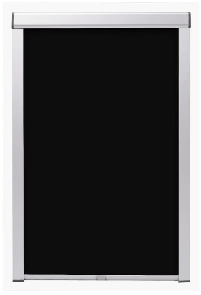 vidaXL Στόρι Ρόλερ Συσκότισης (Blackout) Μαύρο P08/408