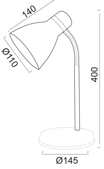 ΠΟΡΤΑΤΙΦ Ε27 40W ΓΚΡΙ MAUI - SF1309G - 21W - 50W - SF1309G