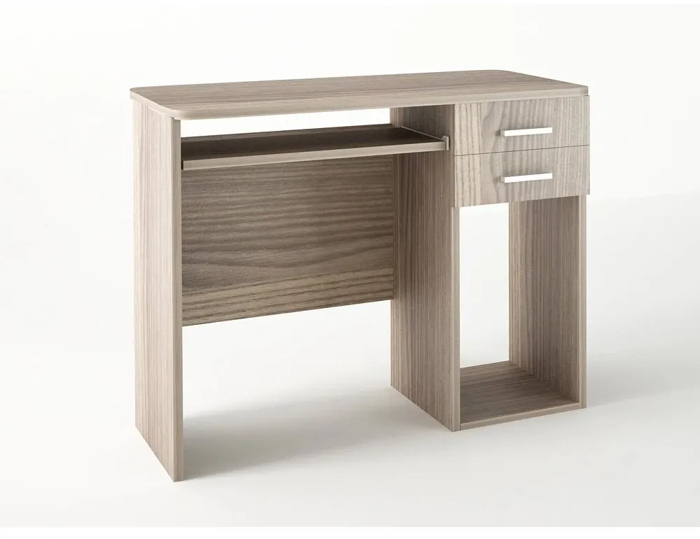 Intrahome Γραφείο εργασίας σε χρώμα σταχτί 100x55x80 Intrahomesa-00652296