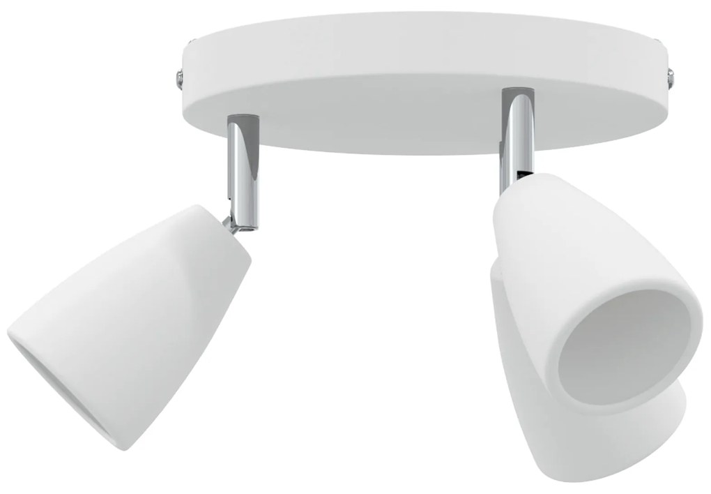 vidaXL Φωτιστικό Οροφής  3 Way Adjustable White GU10