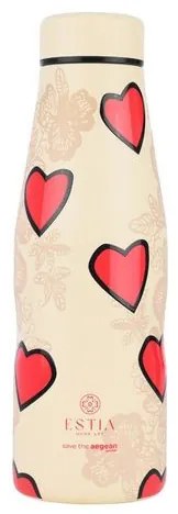 Estia Θερμός Παγούρι Travel Flask Save The Aegean 500ml Tender Lace 01-31664
