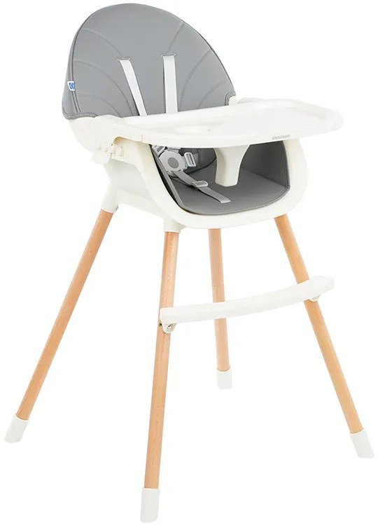 ΠΑΙΔΙΚΟ ΚΑΡΕΚΛΑΚΙ ΦΑΓΗΤΟΥ NUTRI WOOD KIKKA BOO GREY 31004010116