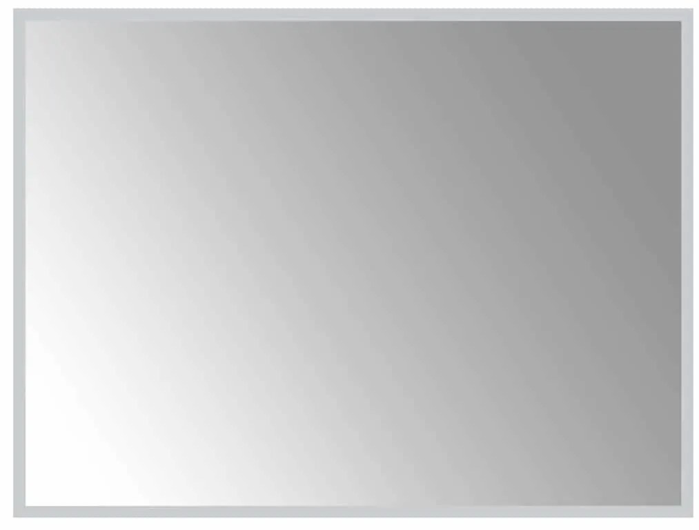 vidaXL Καθρέφτης Μπάνιου με LED 80x60 εκ.