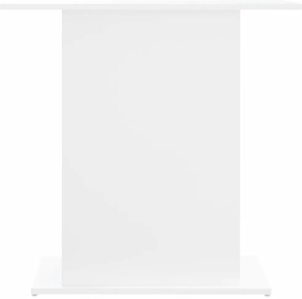 vidaXL Βάση Ενυδρείου Λευκή 75x36x72,5 εκ. από Επεξεργασμένο Ξύλο