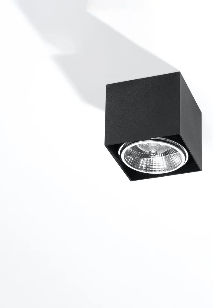 Sollux Φωτιστικό οροφής Blake 1,αλουμίνιο,1xGU10/40w