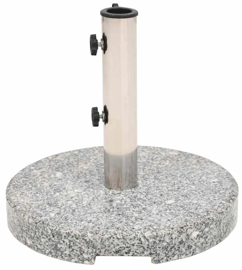 vidaXL Βάση Ομπρέλας Στρογγυλή 20 κ. από Γρανίτη
