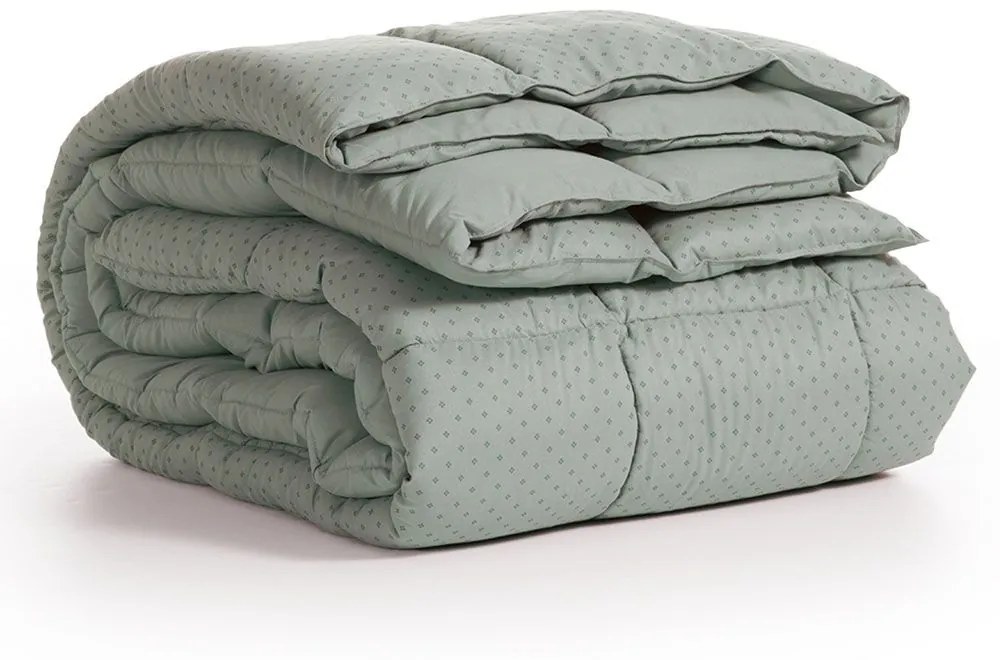 Πάπλωμα Colorfull Green Nef-Nef Homeware Υπέρδιπλo 240x220cm Microfiber-Hollowfiber