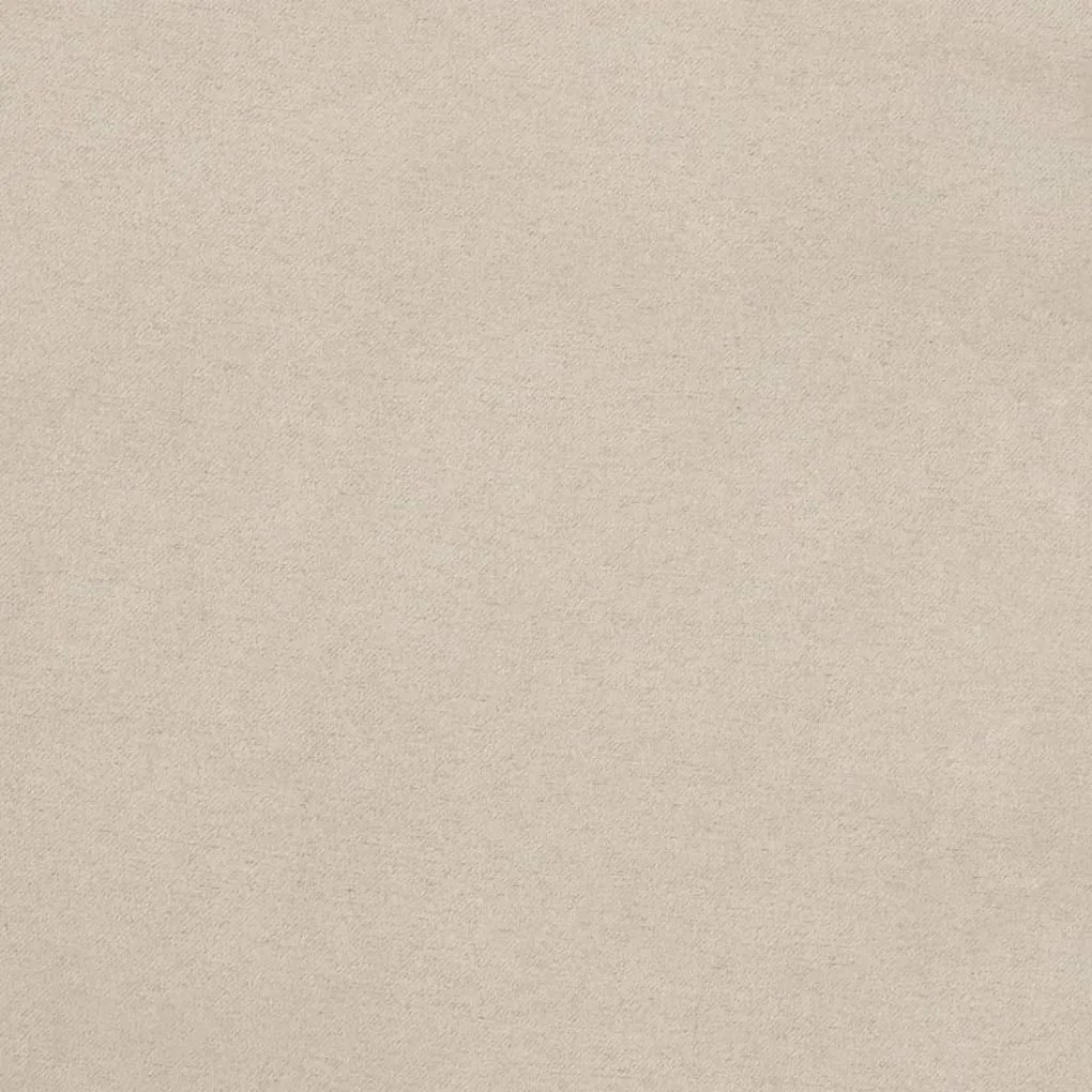 vidaXL Πάγκος Κρεμ 70 x 35 x 41 εκ. από Ύφασμα Μικροϊνών