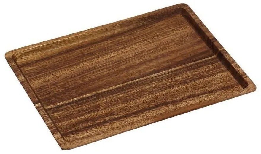 Δίσκος Ορθογώνιος Bag108 23Χ30.5Χ1.5cm Natural Espiel Wood