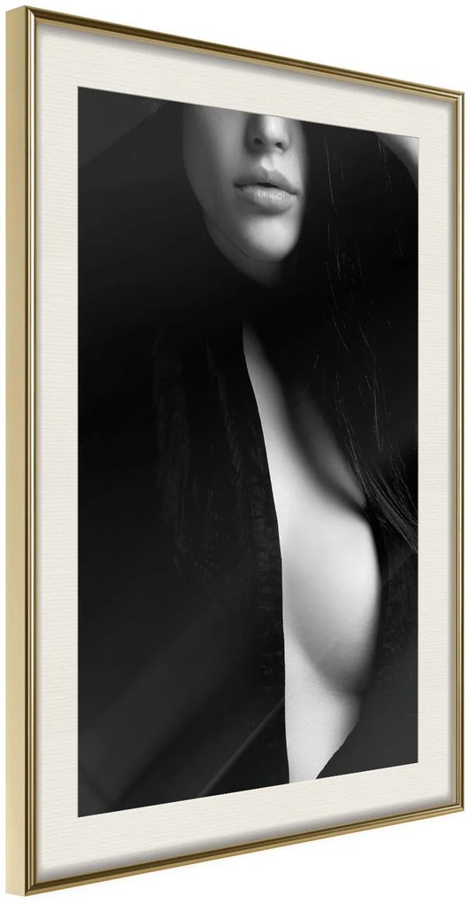 Αφίσα - Classic Blackness - 40x60 - Χρυσό - Με πασπαρτού