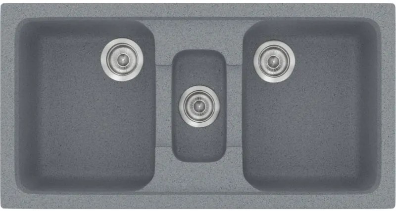 Νεροχύτης Sanitec 325-Metallic Silver