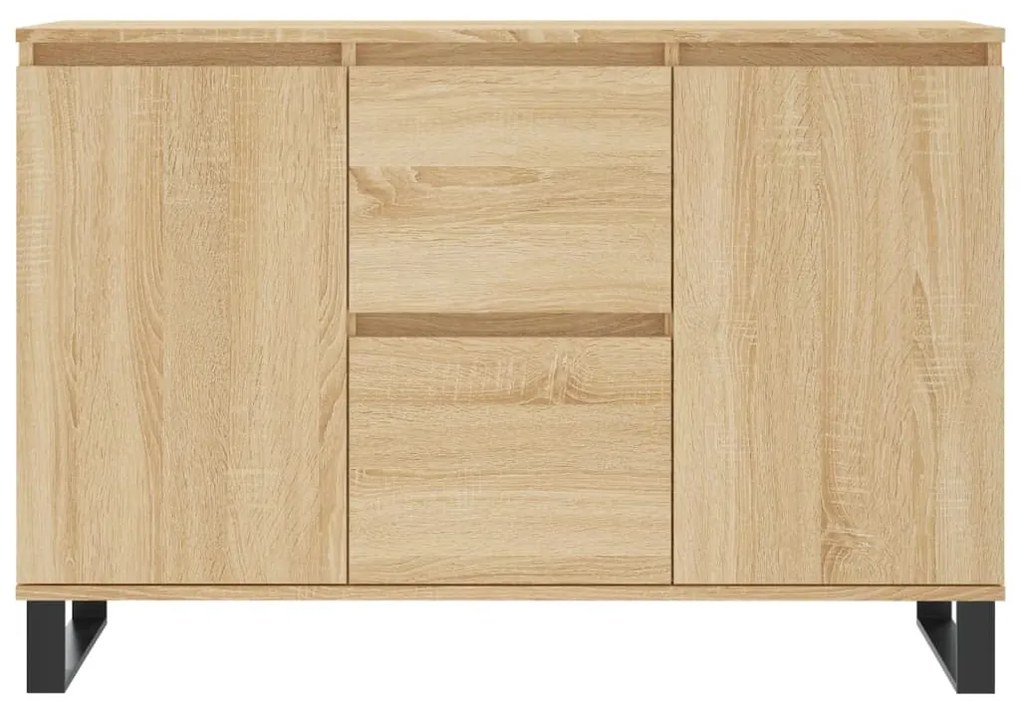 vidaXL Μπουφές Sonoma Δρυς 104 x 35 x 70 εκ. από Επεξεργασμένο Ξύλο