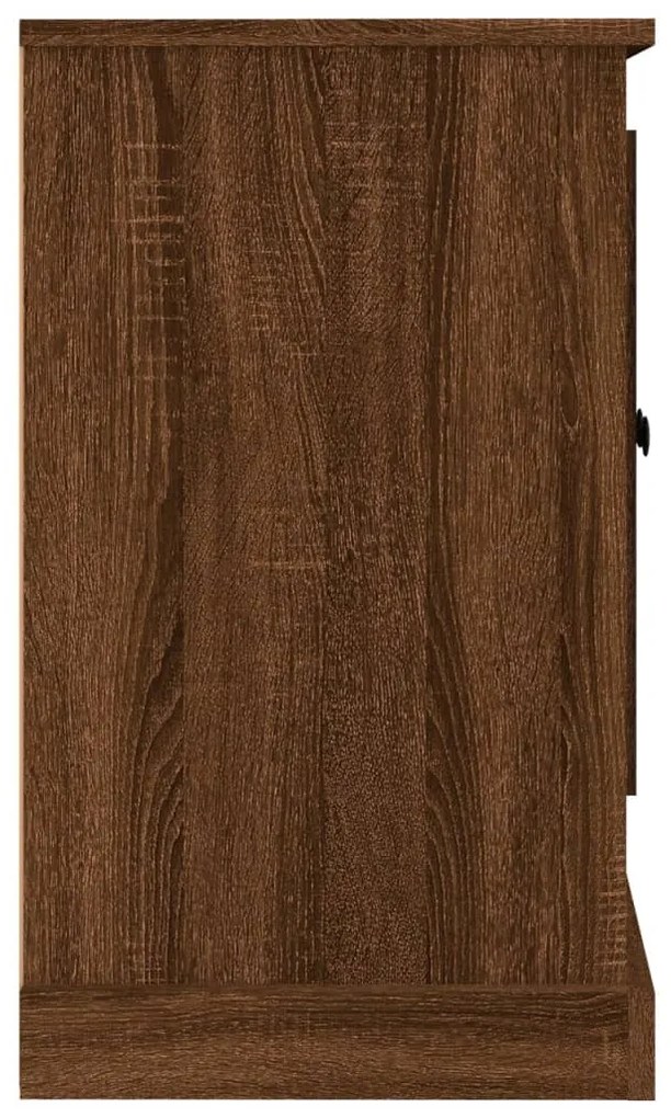 vidaXL Μπουφές Καφέ Δρυς 100x35,5x60 εκ. από Επεξεργασμένο Ξύλο