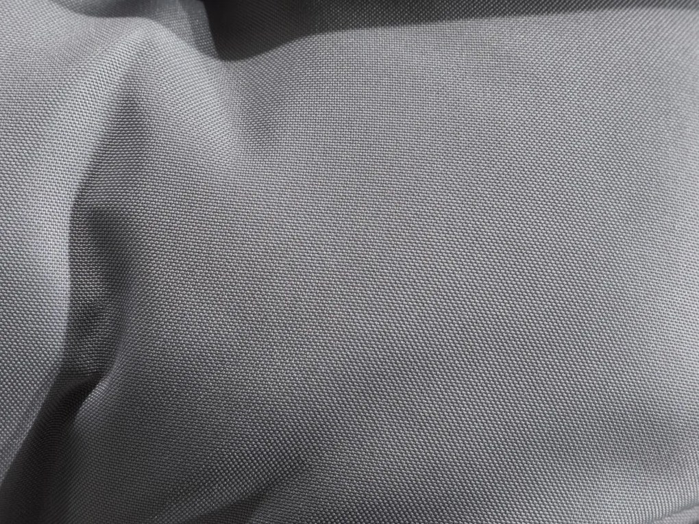Κρεμαστή πολυθρόνα Comfort Garden 529, Γκρι, Μαύρο, 196x95x95cm, Ταπισερί, Πλαστικό ψάθινο