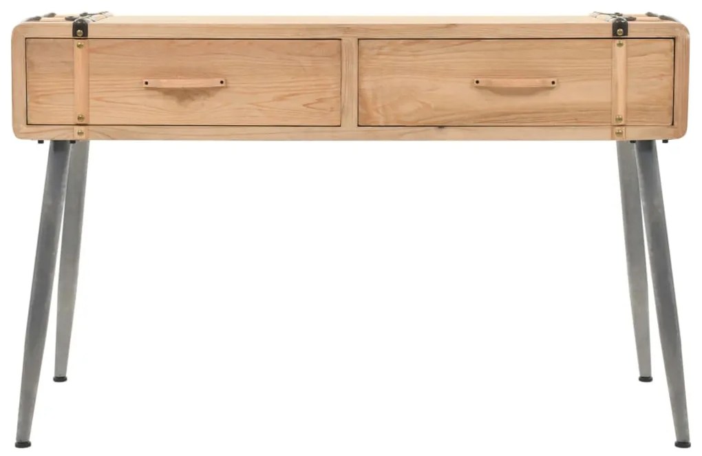 vidaXL Τραπέζι Κονσόλα 115 x 40,5 x 76 εκ. από Μασίφ Ξύλο Ελάτης