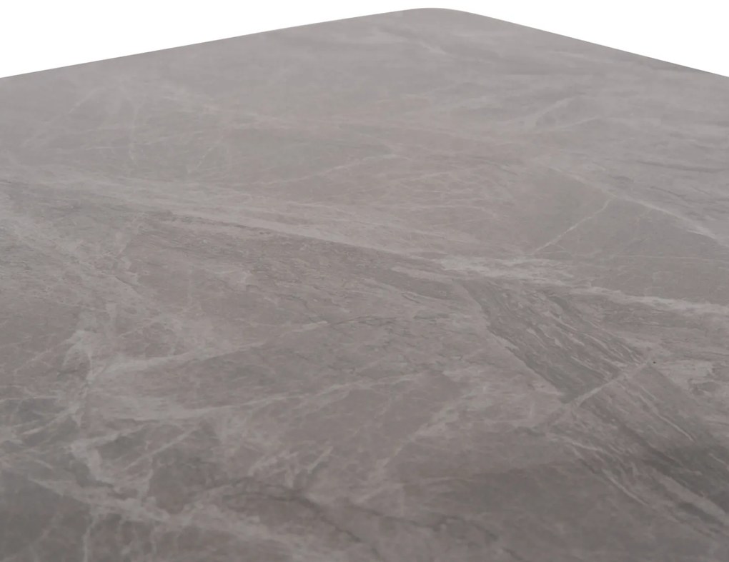 ΤΡΑΠΕΖΙ RAVEN HM18149.13 ΚΕΡΑΜΙΚΟ TOP ΜΕ ΟΨΗ ΓΚΡΙ ΜΑΡΜΑΡΟ 140x80x74Υεκ.