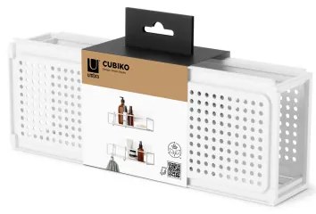 Σετ 2 μεταλλικά ράφια 31.3X6εκ Umbra Cubiko 1016815-660