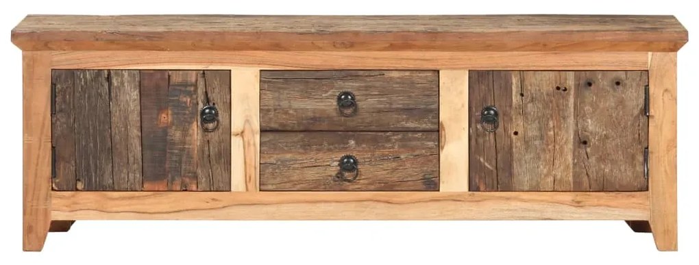 vidaXL Έπιπλο Τηλεόρασης 120x30x40 εκ. Μασίφ Ακακία/Ανακυκλωμένο Ξύλο