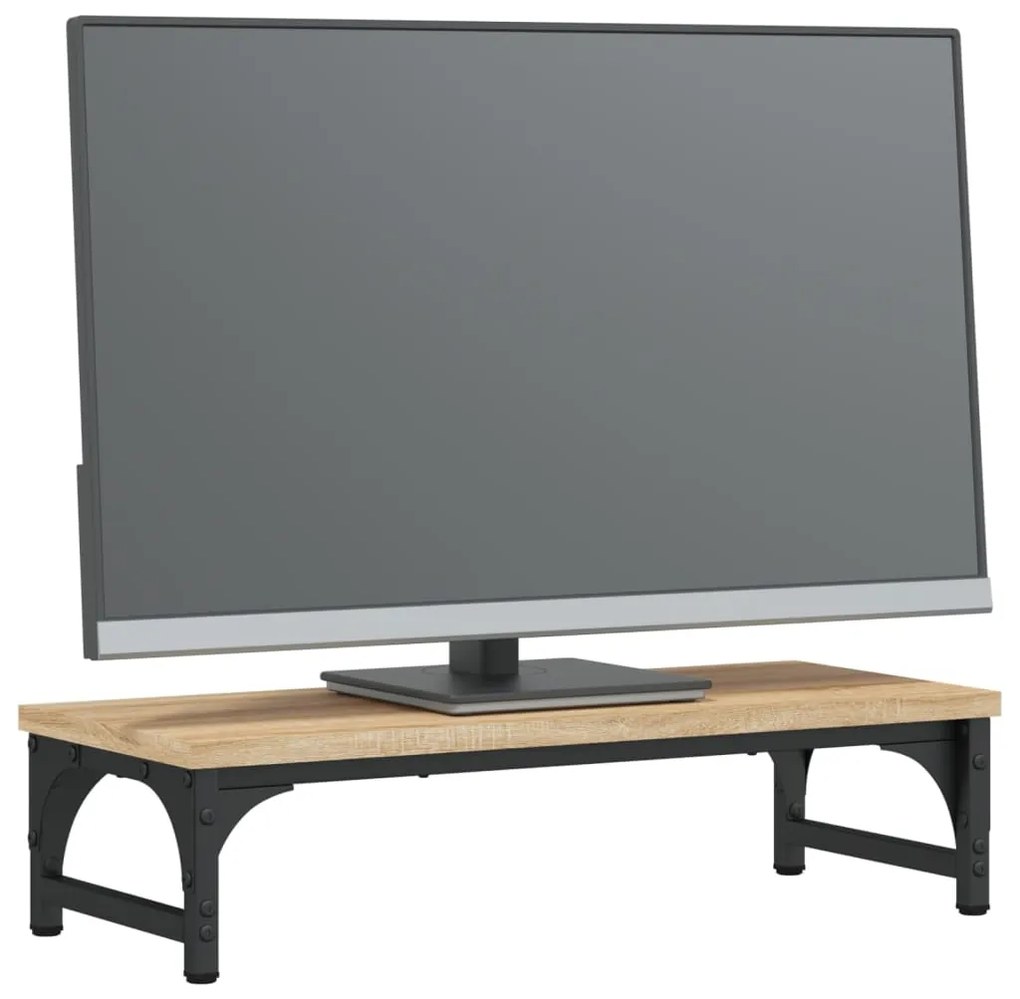 vidaXL Βάση Οθόνης Sonoma Δρυς 55 x 23 x 14 εκ. από Επεξεργασμένο Ξύλο