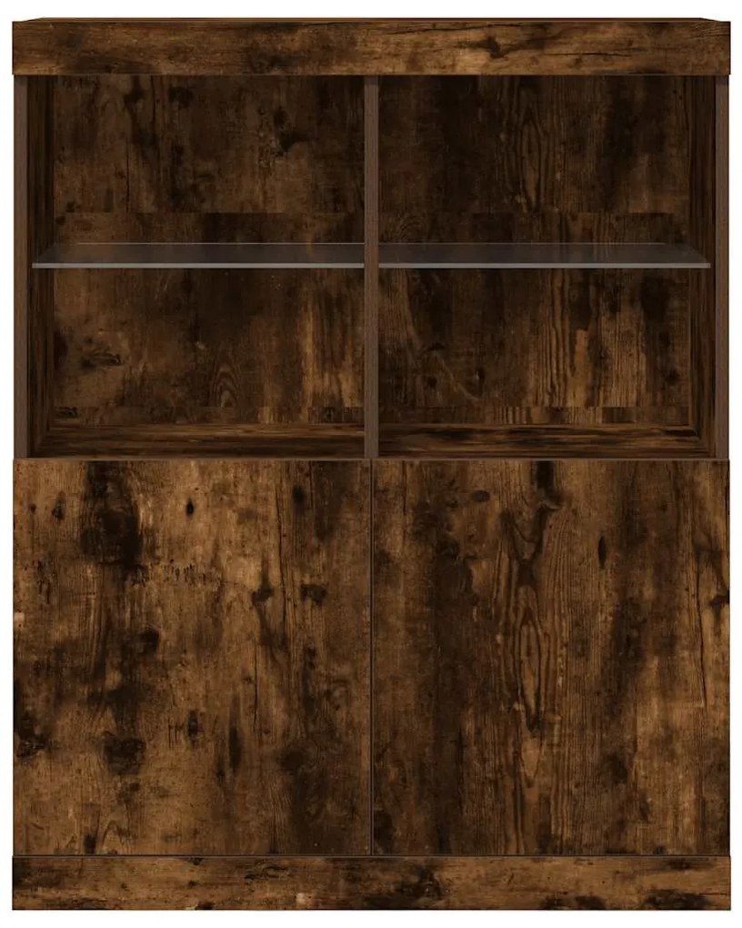 Ντουλάπι Καπνιστή Δρυς 81x37x100 εκ. Επεξεργασμένο Ξύλο 3318621