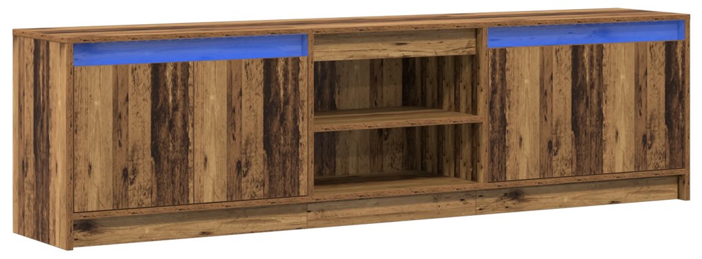 vidaXL Ντουλάπι TV Καφέ 180 x 34 x 50 εκ Επεξεργασμένο ξύλο