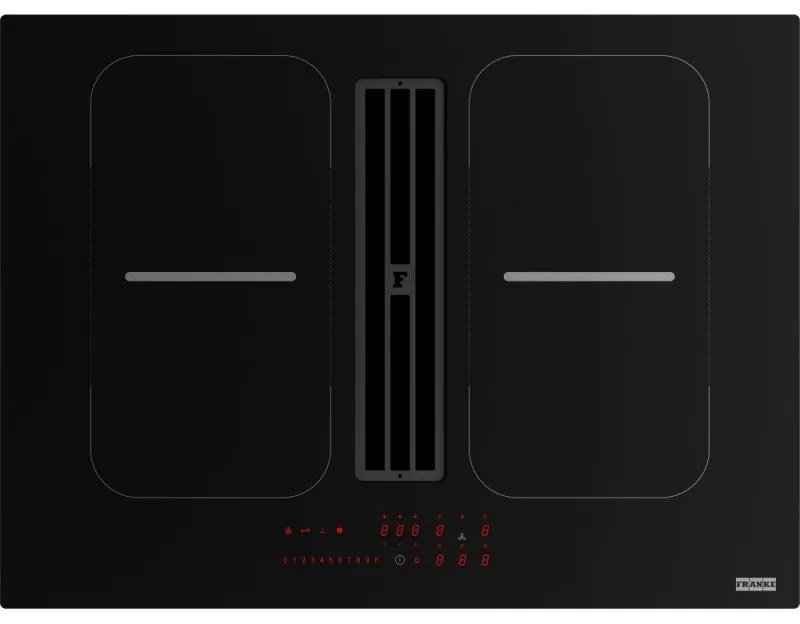 Franke Smart 7081R HI Εστία Απορρόφησης 70x50cm Μαύρο Γυαλί