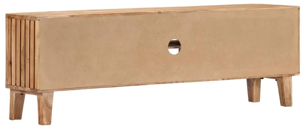 vidaXL Έπιπλο Τηλεόρασης 130 x 30 x 45 εκ. από Μασίφ Ξύλο Ακακίας