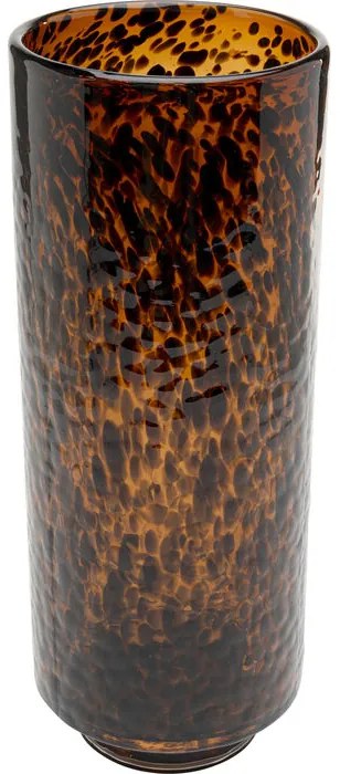 Βάζο  Caramel Γυαλί Καφέ 14*14*37εκ. - Καφέ