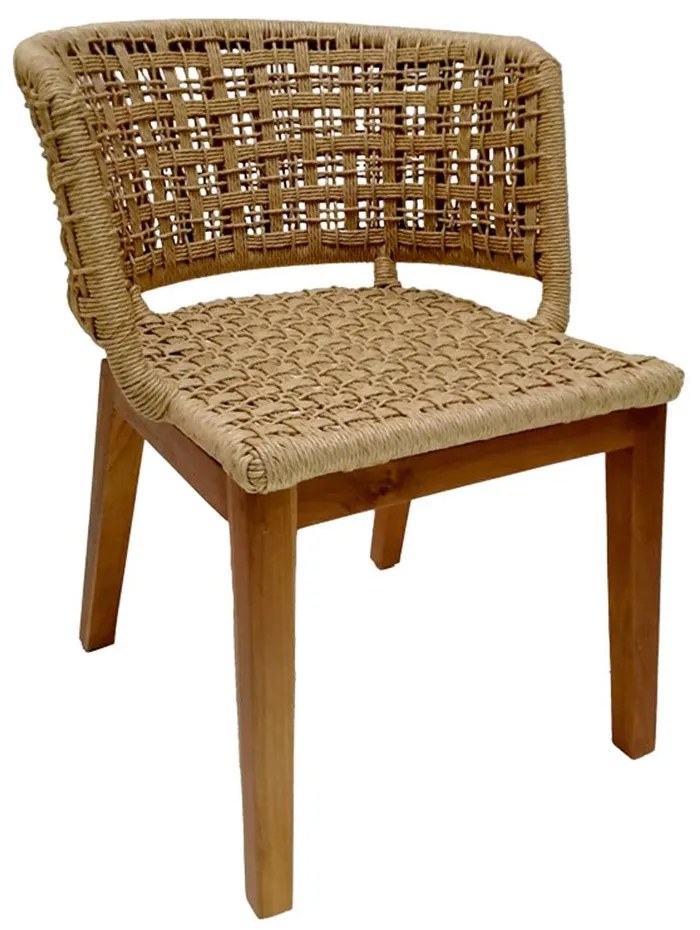Καρέκλα Milou 343-000002 59x65x73cm Natural
