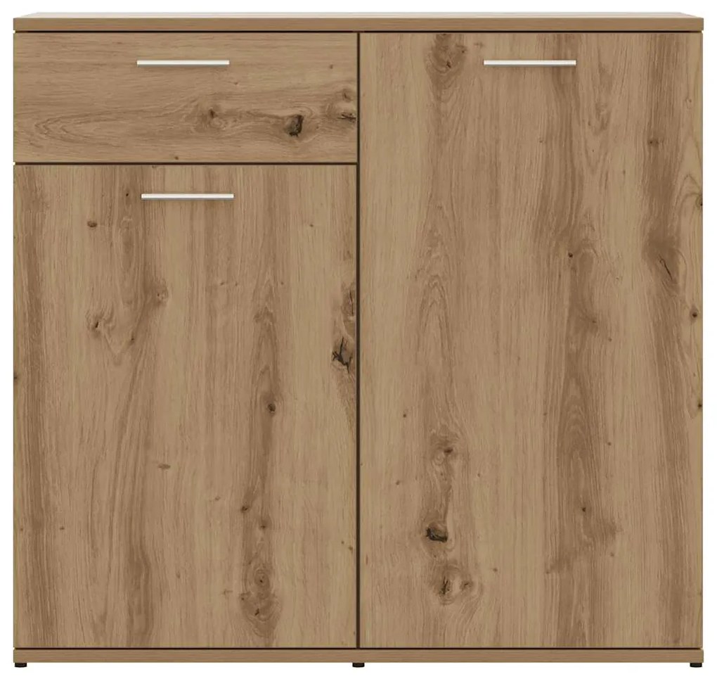 vidaXL Ντουλάπι Τεχνίτης Δρυς 80 x 36 x 75 εκ. Επεξεργασμένο Ξύλο