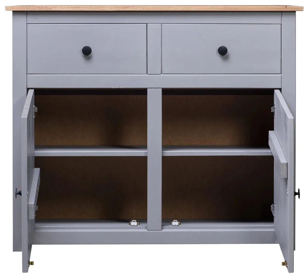 vidaXL Μπουφές 93 x 40 x 80 εκ. από Μασίφ Ξύλο Πεύκου Σειρά Panama