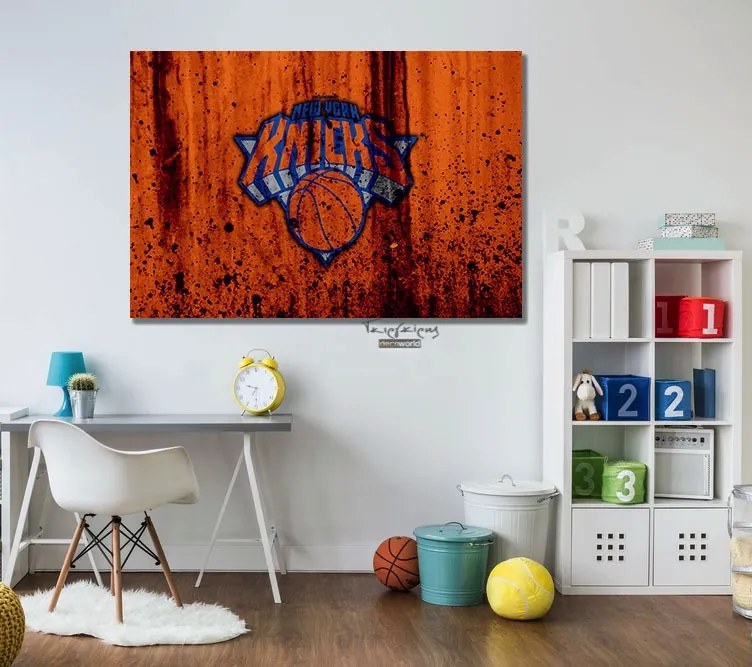 Πίνακας σε καμβά NBA NY KNICKS KNV896 45cm x 65cm