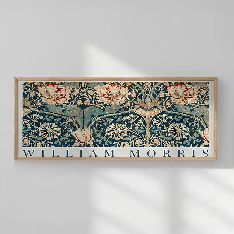 Πίνακας Morris pakoworld με ψηφιακή εκτύπωση και πλαίσιο 120x2x50εκ