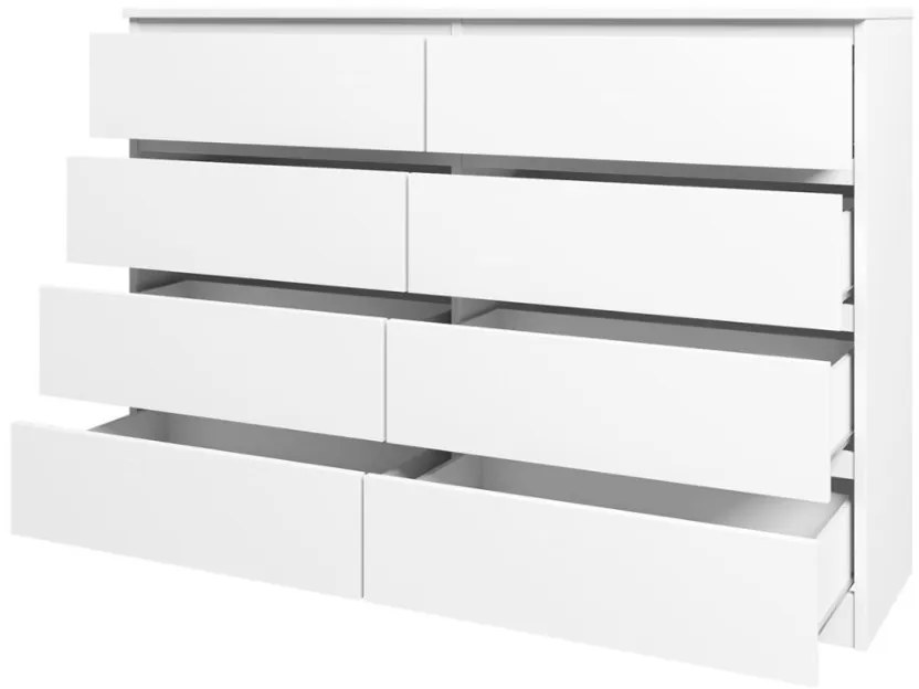 Συρταριέρα Juniper 8S-Leuko