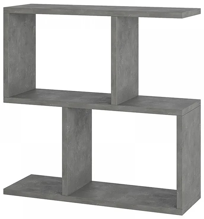 Τραπεζάκι βοηθητικό Homemania Megapap χρώμα γκρι ρετρό 60x20x60εκ.