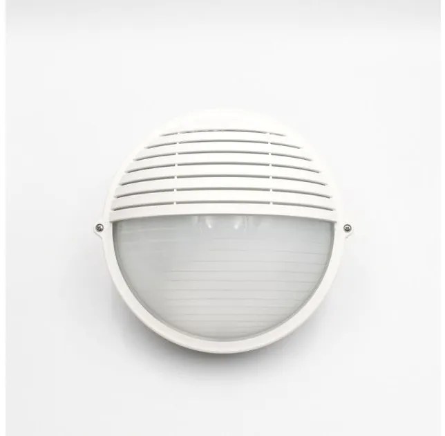 Απλίκα Φωτιστικό Τοίχου Με Σκιάδα E27 60W IP60 PARK Viokar 0172714531 Λευκό