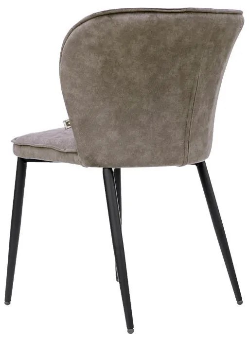 Καρέκλα Τραπεζαρίας Silvana Fylliana Μπέζ 56x43x84εκ. 2αδα 56x43x84 εκ.