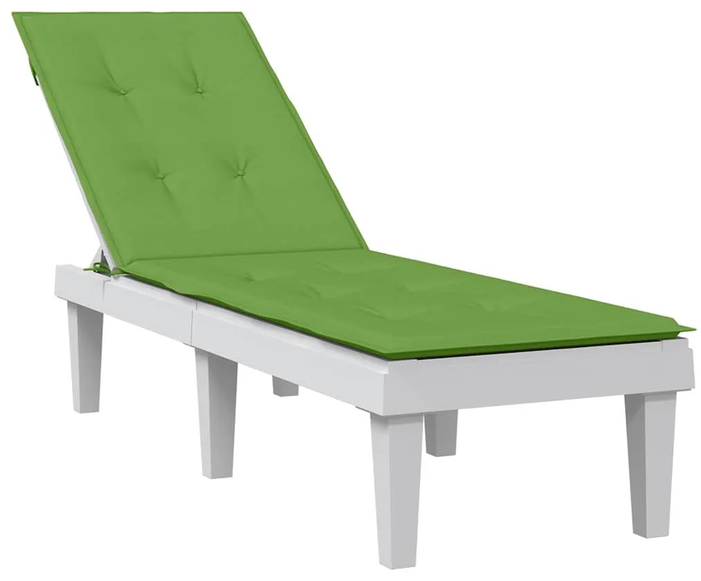 vidaXL Μαξιλάρι Σεζλόνγκ Πράσινο (75+105) x 50 x 4 εκ. Υφασμάτινη