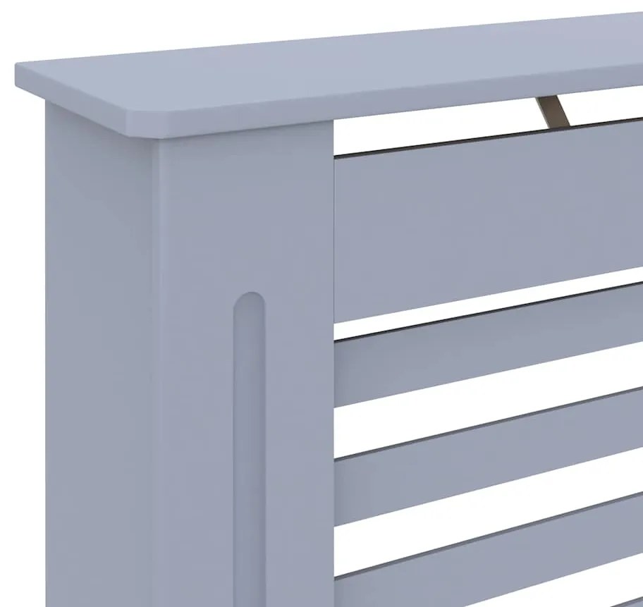 vidaXL Κάλυμμα Καλοριφέρ Ανθρακί 172 x 19 x 81,5 εκ. από MDF