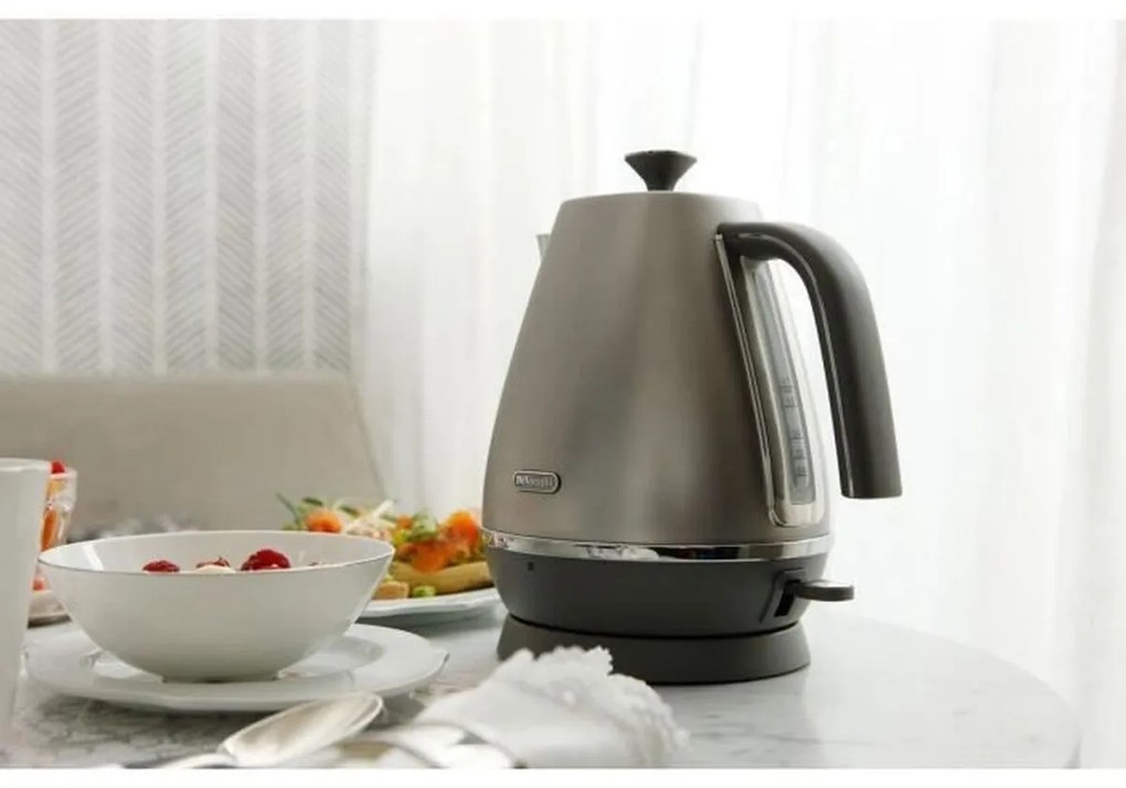 Βραστήρας DeLonghi KBI2001.S 2000 W 1,7 L Ασημί Xρώμιο Μέταλλο