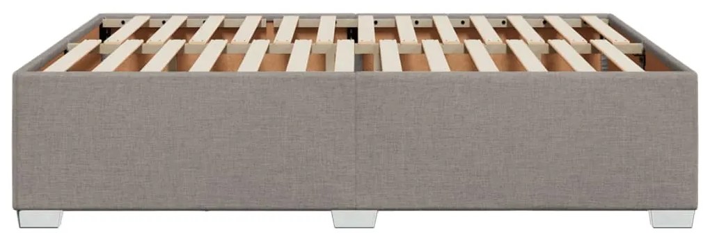 ΠΛΑΙΣΙΟ ΚΡΕΒΑΤΙΟΥ TAUPE 160X200 ΕΚ. ΥΦΑΣΜΑΤΙΝΟ 3284489