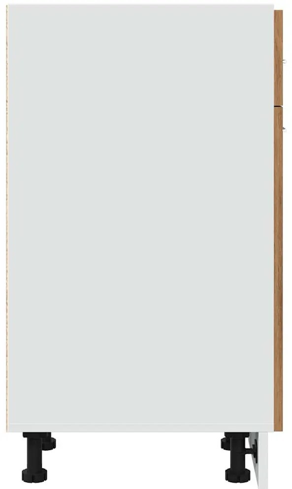 vidaXL Ντουλάπι με Συρτάρια "Lyon" από Τεχνητό Δρυ 30x46x81,5 εκ. από Μηχανικό Ξύλο