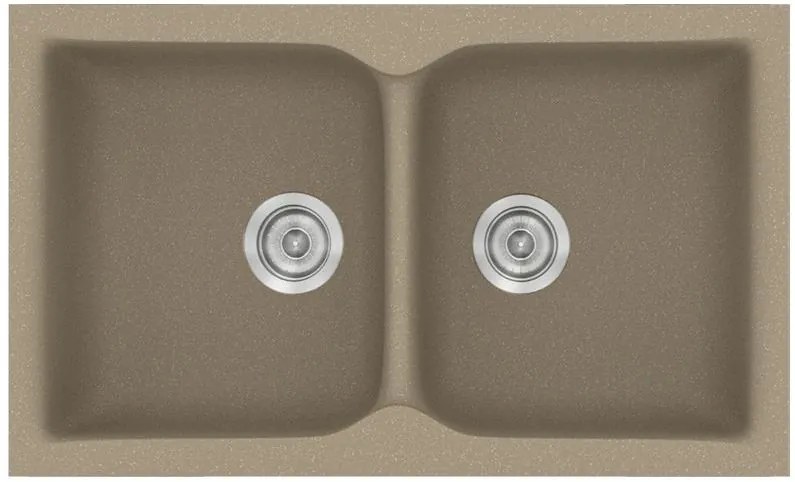 Νεροχύτης Sanitec 340-Granite Taupe