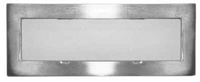 Απλίκα Φωτιστικό Τοίχου LED 1W Μπλε Φως IP54 12,1x5,1 Lumen-3-9736664-Αλουμίνιο 3-9736664